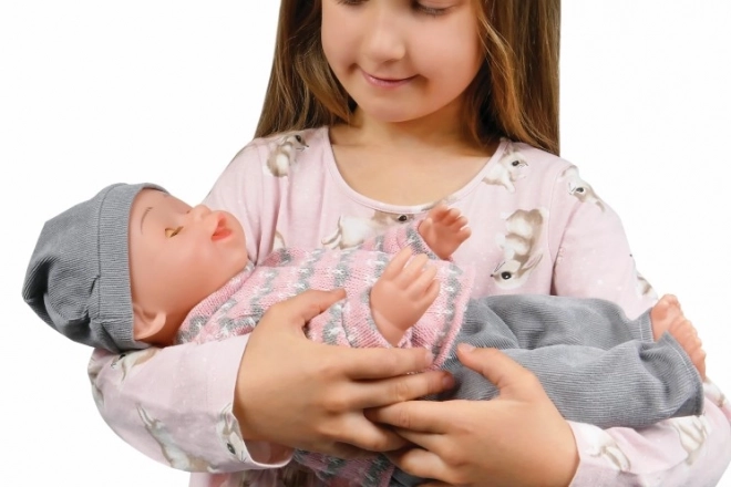 Natalia baba babázás közben sírós 43 cm