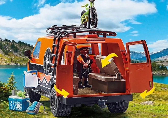 Playmobil Off-Road Akció Expedíciós Furgon Készlet