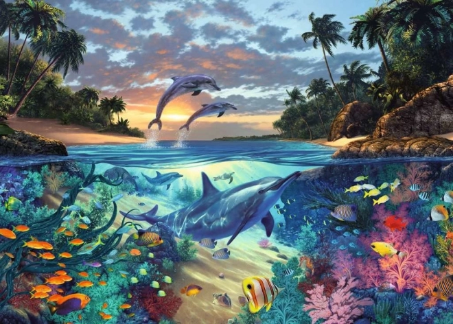 Ravensburger puzzle Korallzátony 1000 darabos
