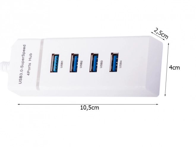 usb 3.0 hub 4 portos elosztó adapter