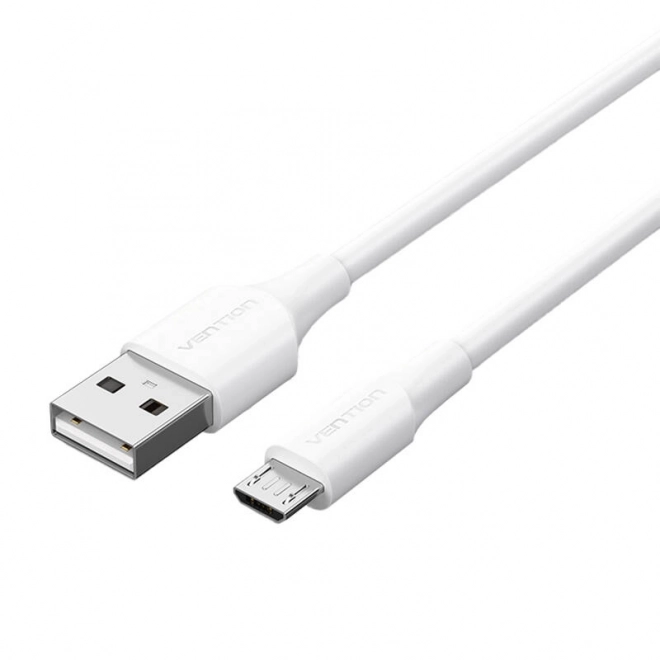 Usb 2.0 kábel Micro USB-hoz fehér - 1m, Vention