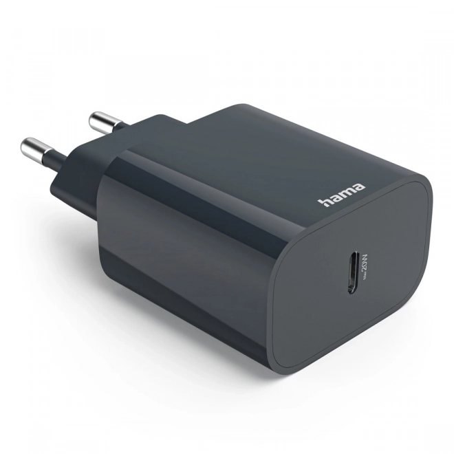 Gyors USB-C töltő 20W PD antracit