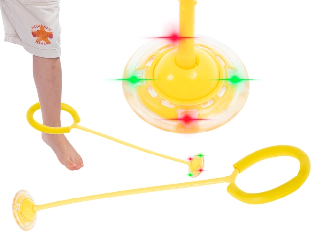 LED-labda, amely minden ugrással felragyog