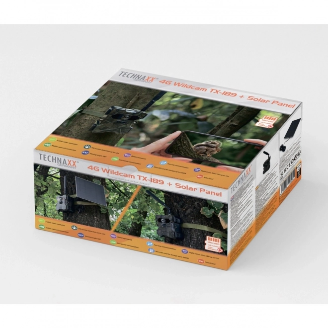 Napelemes vadkamera Technaxx 4G Wildcam