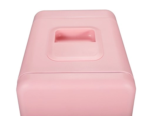 Mini hűtőszekrény Adler rózsaszín 4l