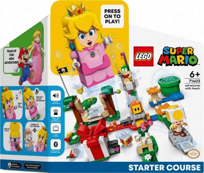 LEGO Super Mario - Kalandok kezdőkészlet Peach-csel