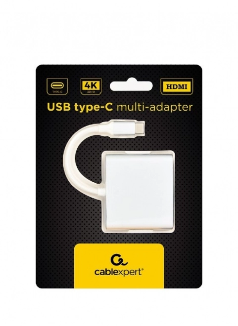 Univerzális ezüst USB-C adapter HDMI-vel
