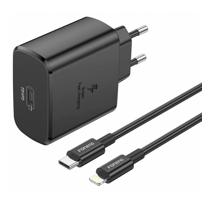 Foneng gyors töltő 45W-os USB-C type-C kábel