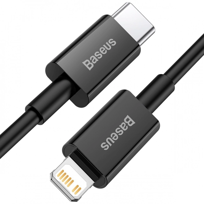 Baseus Superior usb-C kábel iPhone-hoz 20W PD 1m fekete