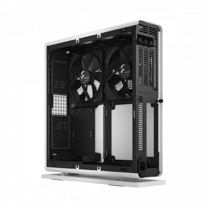 Fehér Ridge mITX PCIE 4.0 PC ház