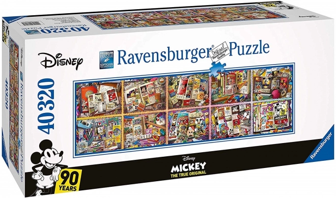 Puzzle 40 000 darabos Mickey-vel az évek során