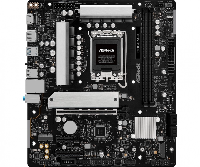 Kompakt ASRock B860M-X alaplap DDR5 támogatással