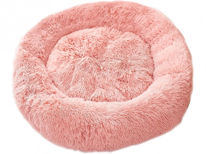 Bolyhos macskaágy puha kanapé párna 80 cm – Rózsaszín