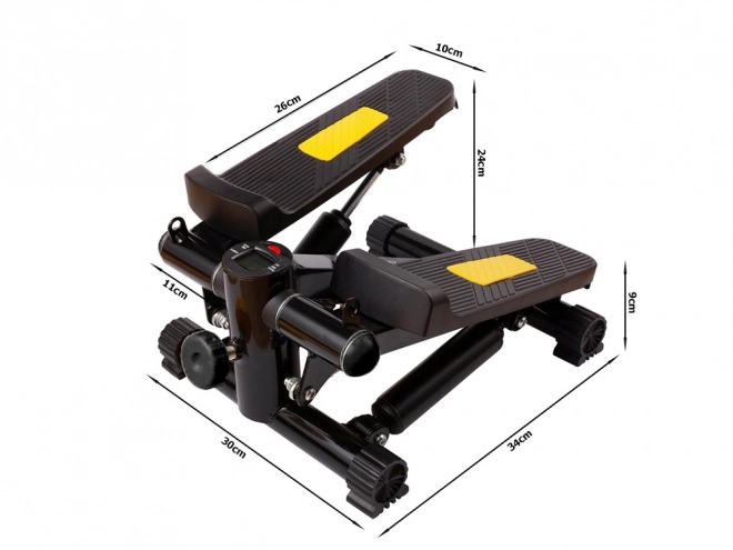 Stepper LCD kijelzővel és kötelekkel