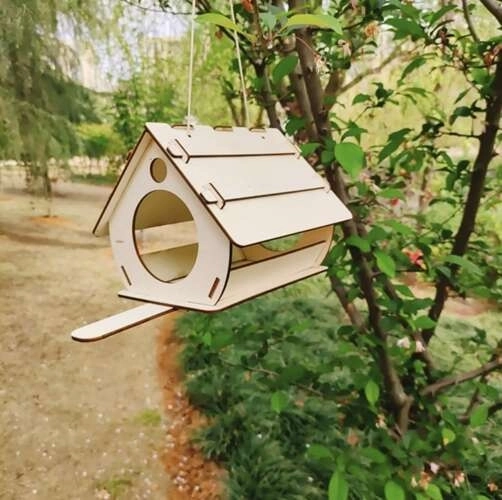 Fa madáretető DIY készlet