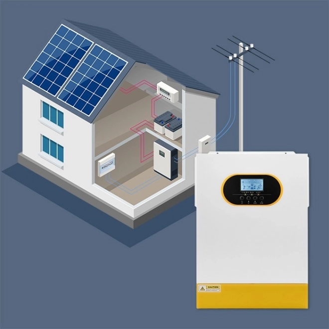 Hibrid napelemes inverter Off-Grid