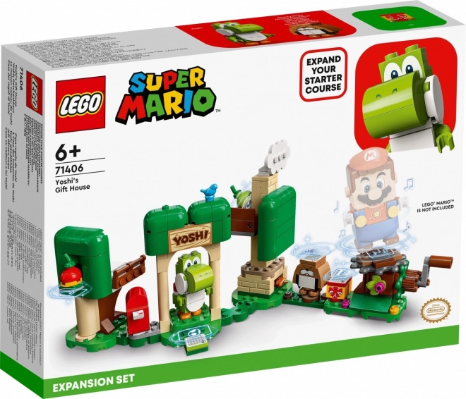 Lego Super Mario Yoshi ajándékháza készlet