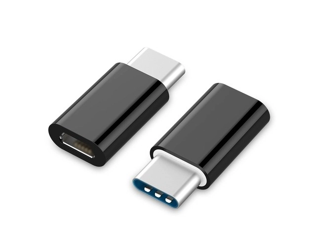 Usb-c férfi - microusb női adapter