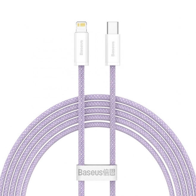 Baseus Dynamic USB-C lightning kábel 2 m, 20 W, lila