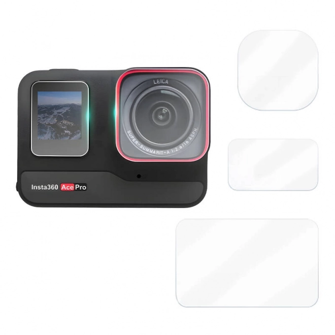 Tvrzenüveg és PET fólia Sunnylife az Insta360 Ace Prohoz