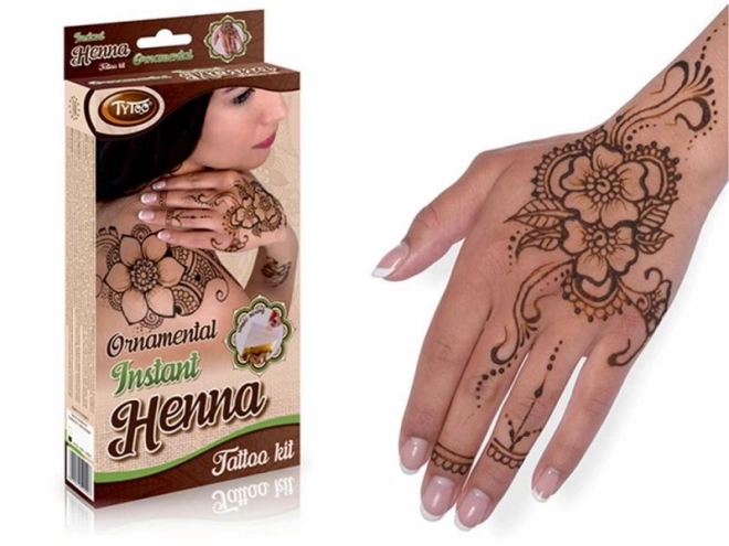 Tytoo henna díszítő készlet