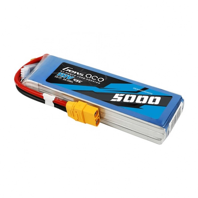 Gens ace 5000mah 11.1v 45c lipo akkumulátor xt90 csatlakozóval