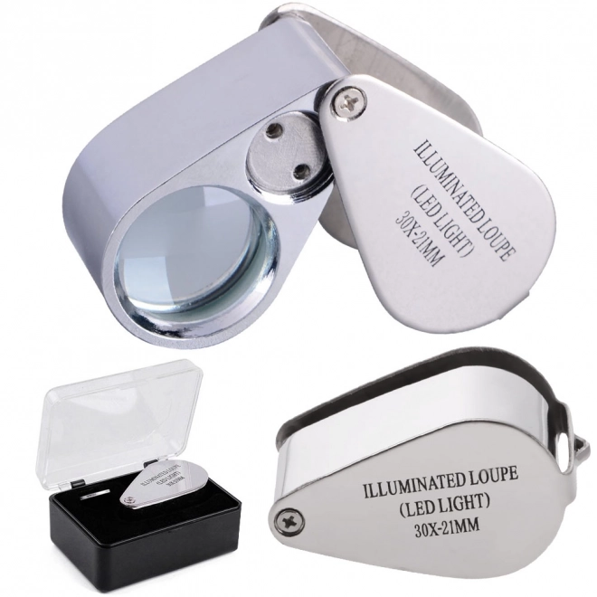 JUBILER TÜDŐJE, ÖSSZECSUKHATÓ 2LED 30x 21mm
