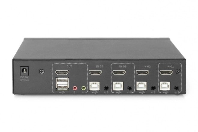 4 portos HDMI KVM switch 4K