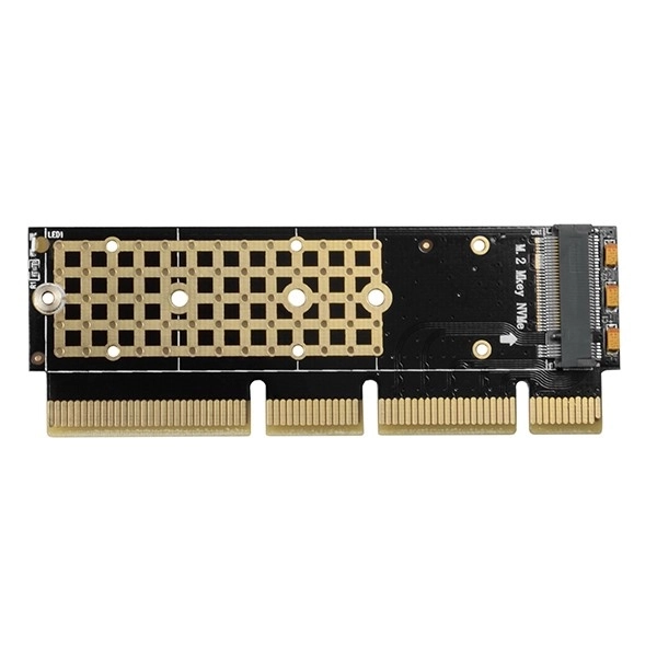 Adapter belső PCIe x16/x8/x4, M.2 NVMe M-key 1U