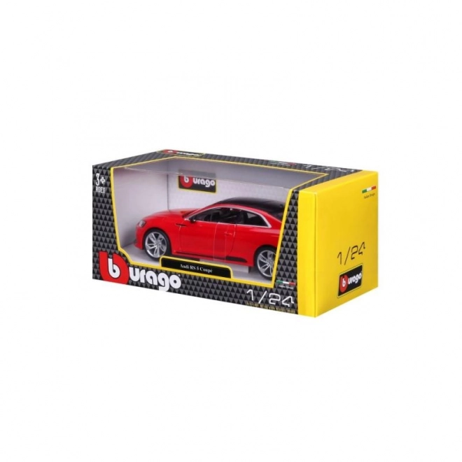 Fém Audi RS 5 Coupé piros 1/24