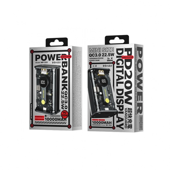 Powerbank 10000 mAh Szuper Töltés