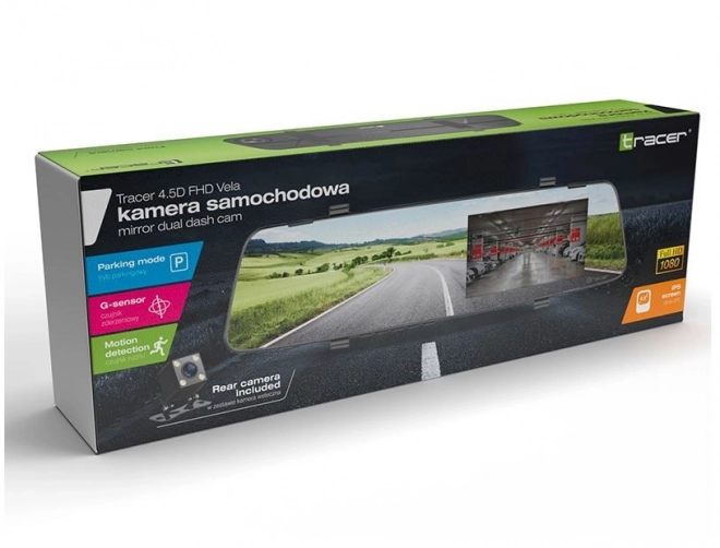 Autós kamera Tracer Vela 4.5D FHD