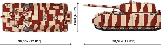 Panzer VIII Maus Építőszett