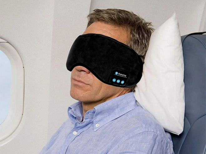 Alvómaszk bluetooth fülhallgatóval