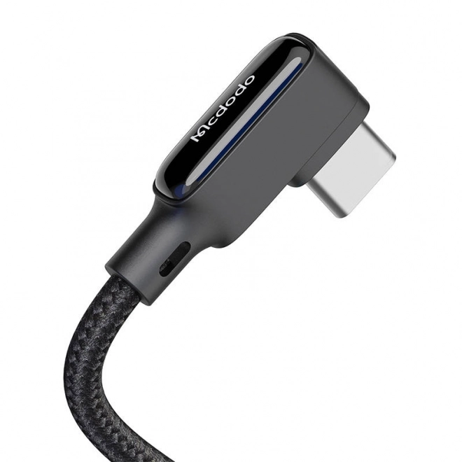 Mcdodo szögletes USB-C kábel 1,8 m, fekete