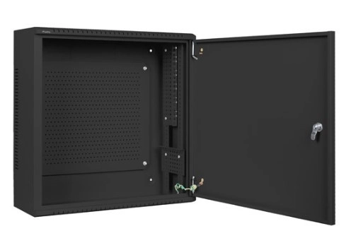 Niskoprofilú Lanberg WAF1 fali rack szekrény 19”