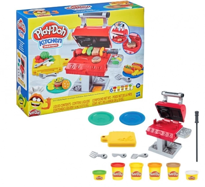 Play-Doh barbecue grill