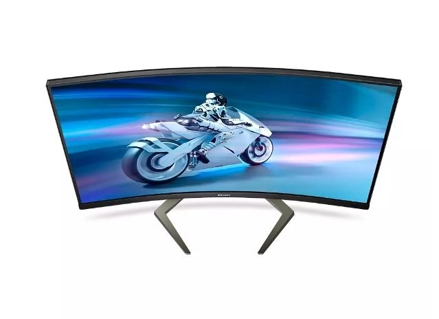 Hajlított 32 hüvelykes VA monitor 240Hz HDMI és DP bemenettel