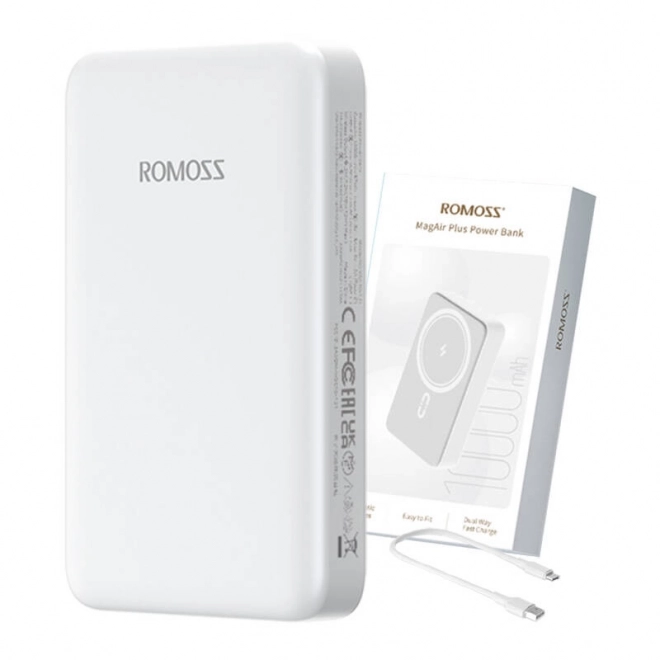 Romoss mobil töltő 10000mAh 20W fehér