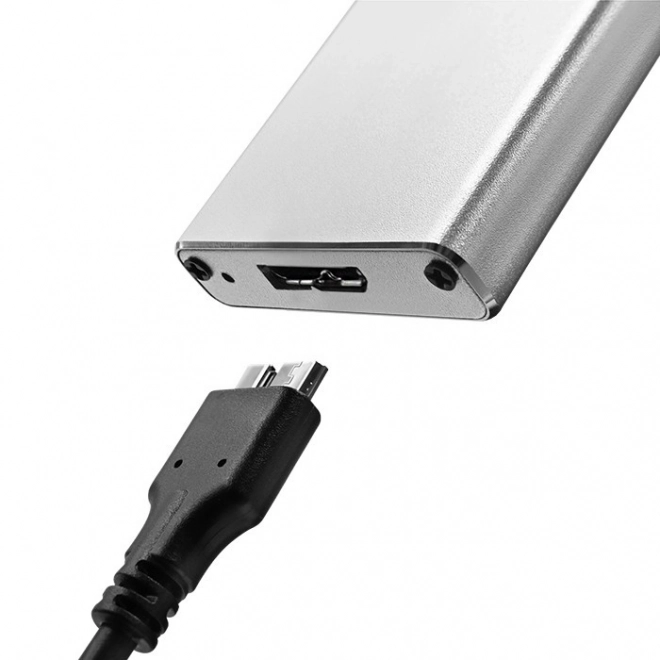 Alumínium M.2 SSD ház