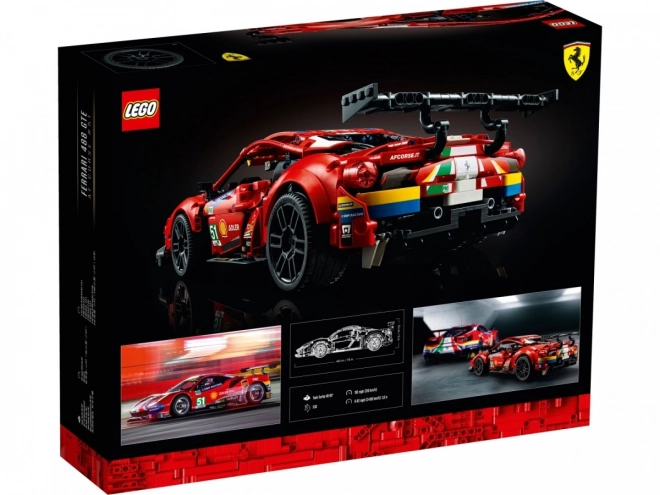 Ferrari 488 GTE AF Corse #51 LEGO Technic modell