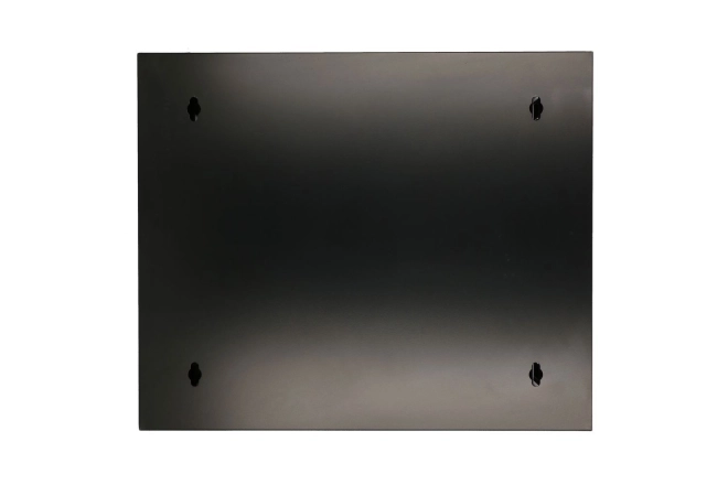 Fali kétszárnyú rack szekrény 6U 600x600 fekete