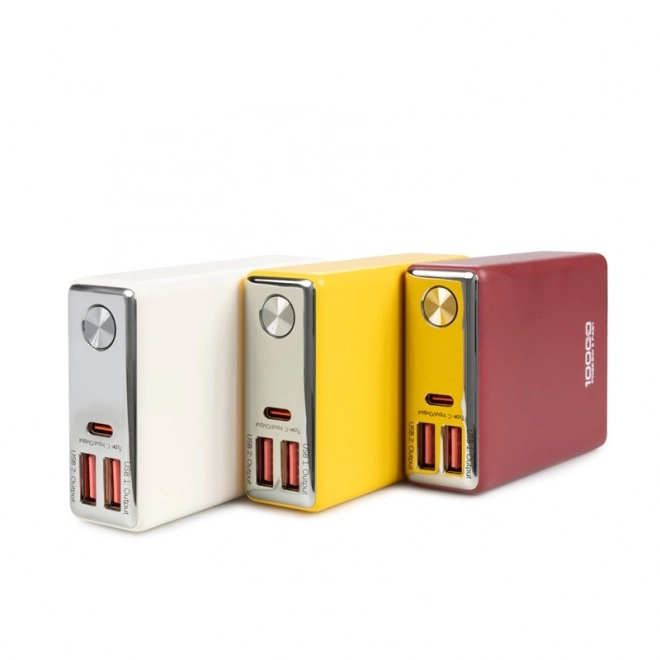 Gyorsan tölthető 10000 mAh powerbank LED kijelzővel