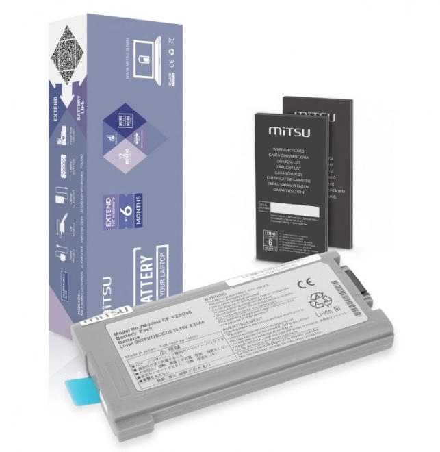 Panasonic ToughBook CF-30, CF-31, CF-53 akkumulátor 8550 mAh