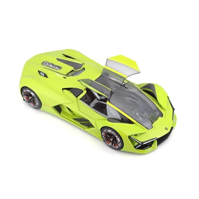 Bburago Lamborghini Terzo Millenio zöld modellautó