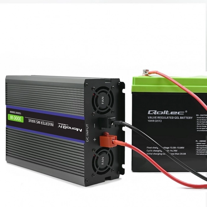 Monolith Feszültségátalakító 12V - 230V