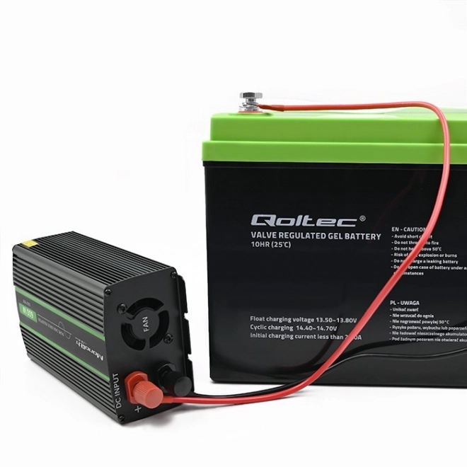 Qoltec Tiszta Színusz 300W/600W Feszültségátalakító