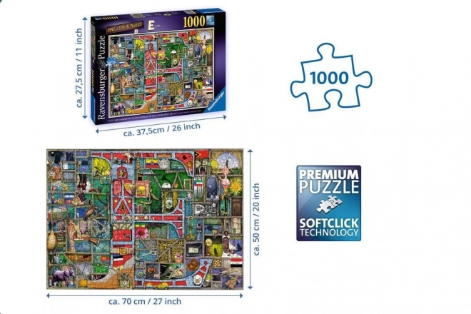 Ravensburger csodálatos ábécé E & F kirakó 1000 darabos