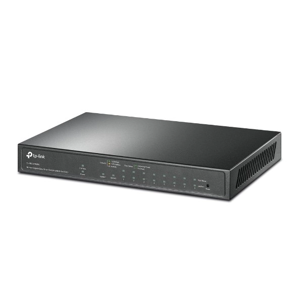 Okos 8 portos PoE+ hálózati switch