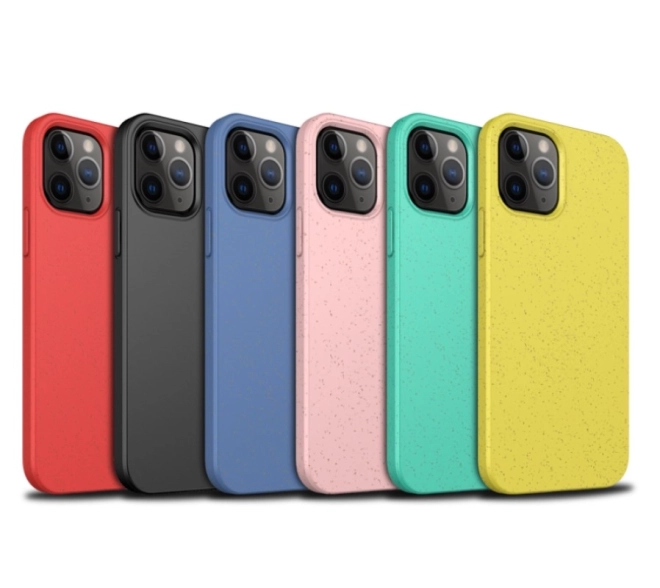 Navy kék iPhone 15 Plus biológiailag lebomló tok